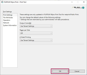 How to print with FUJIFILM IWpro Print (Alternative Mode) [5825]
